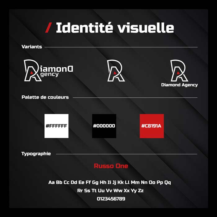 identite visuel diamond agency2