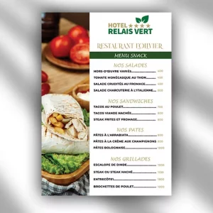 Menu Relais Vert