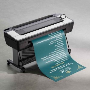 Impression d'un panneau publicitaire d'extérieur