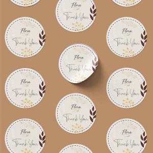 Impression stickers pour la boutique Flora Signature | Diamond Agency-Diamond Print