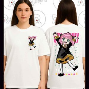 T-shirt personnalisé modèle Anya | Diamond Agency et Diamond Print