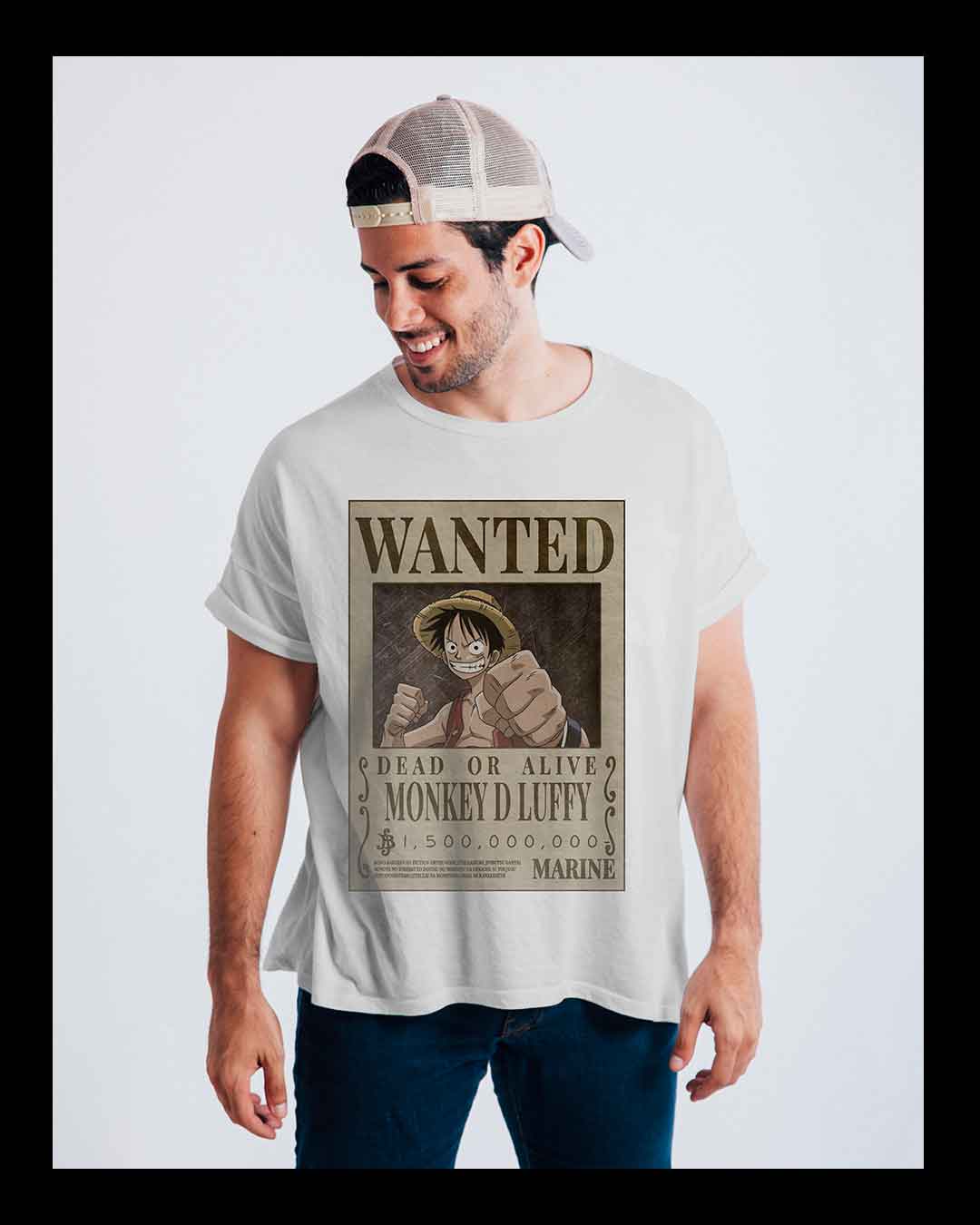 T-shirt personnalisé Luffy One Piece | Diamond Print