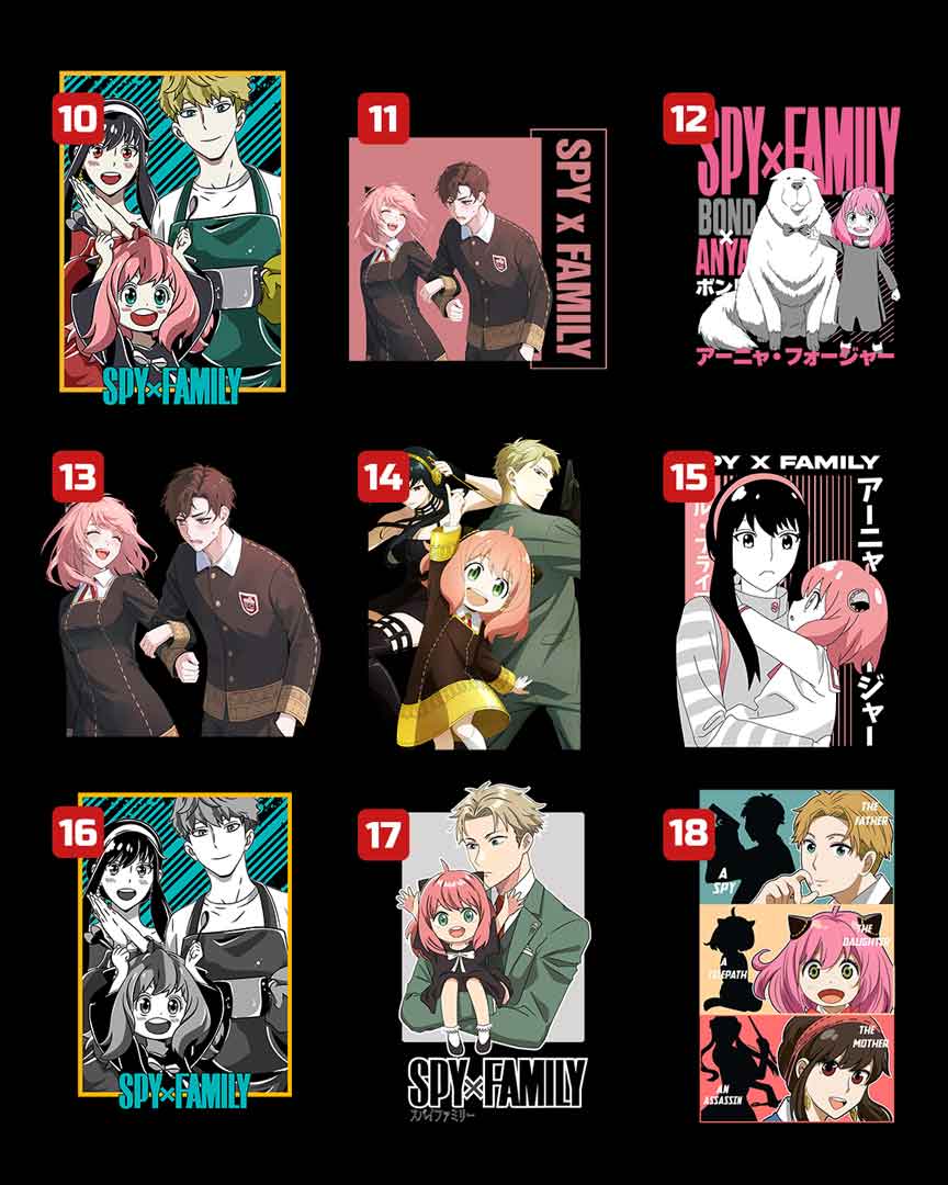 T-shirt personnalisé Anya & Loid – Image 2