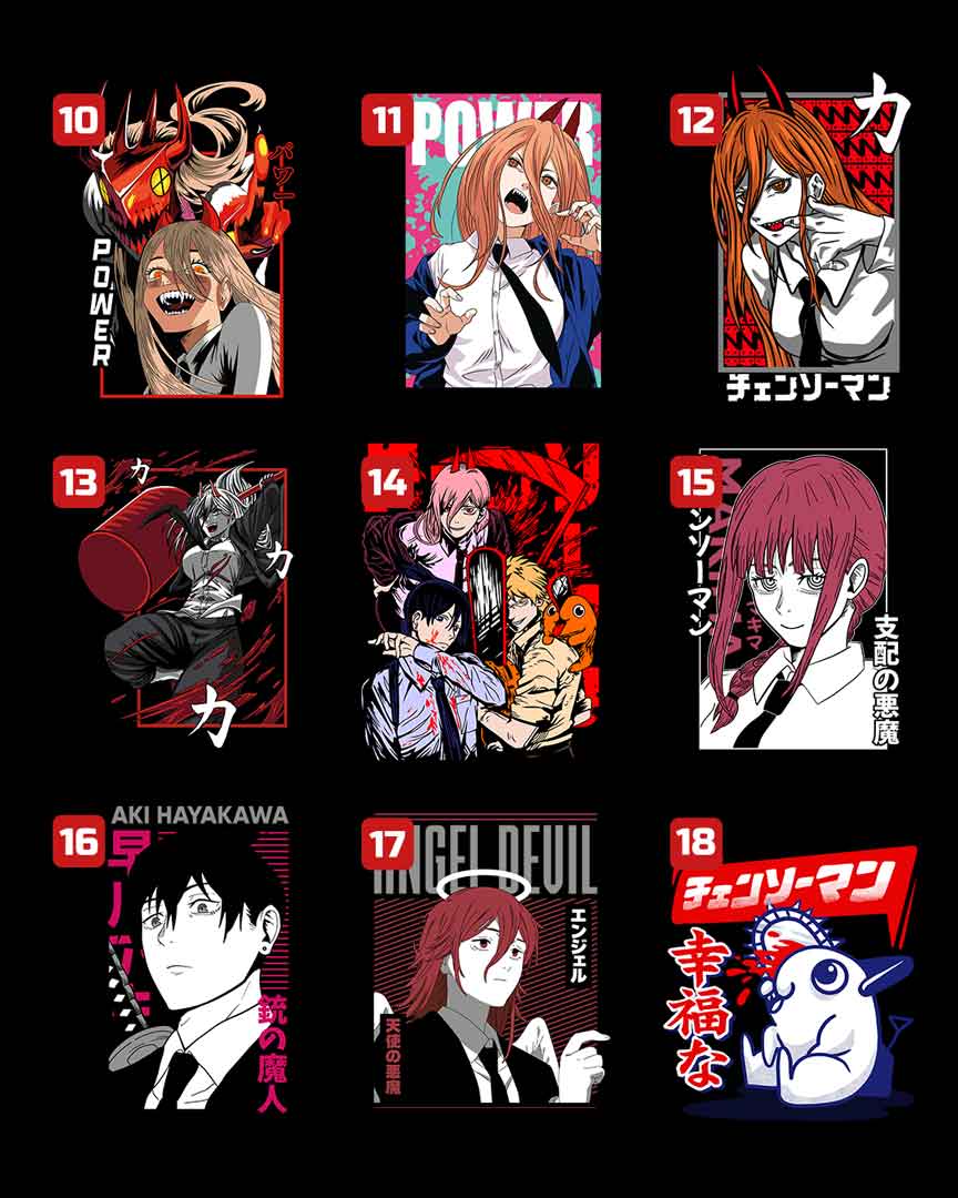 Collection Chainsaw Man | Diamond Print